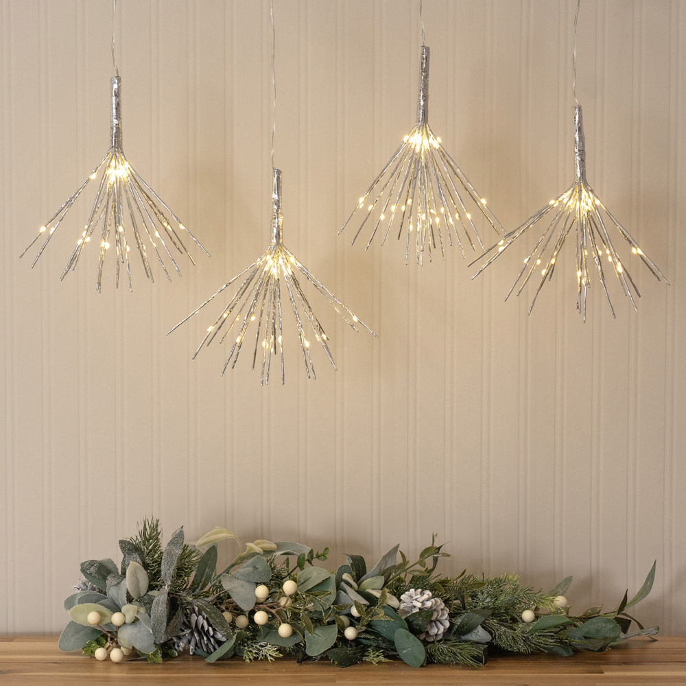 ValueLights IP44 Battery Operated Exploding Star Light Set of 4 Image 9