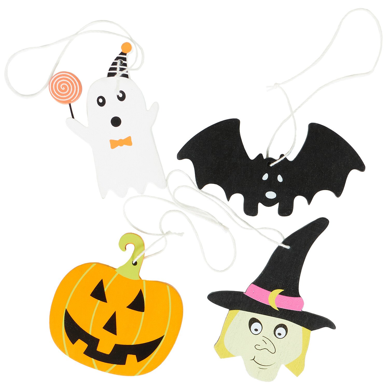 Halloween Hanging Characters Multicolour Image 1