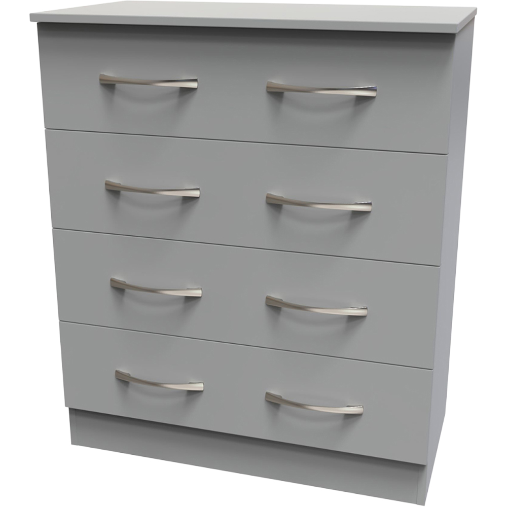 Crowndale Avon 4 Drawer Dusk Grey Chest of Drawers Image 2