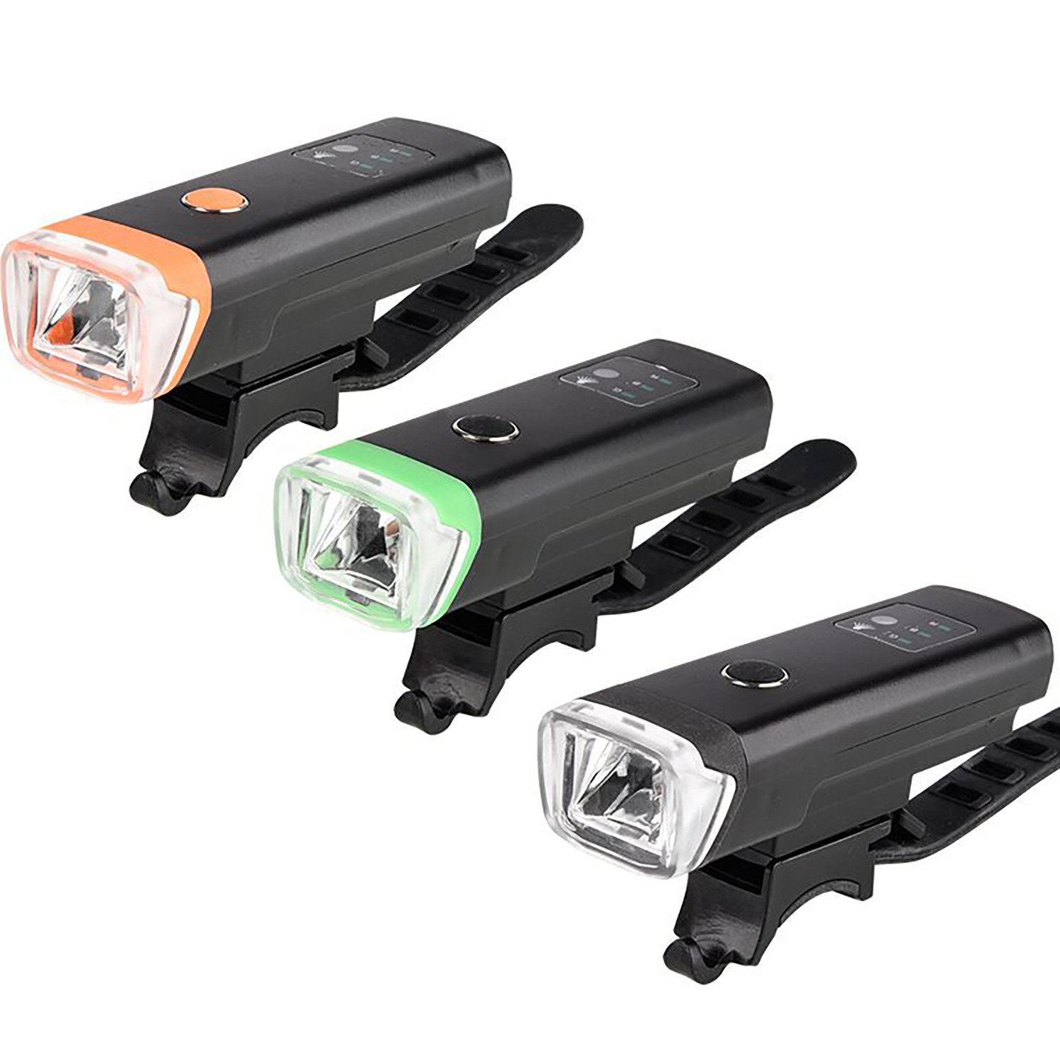 Rechargeable Front And Rear Bike Lights Image