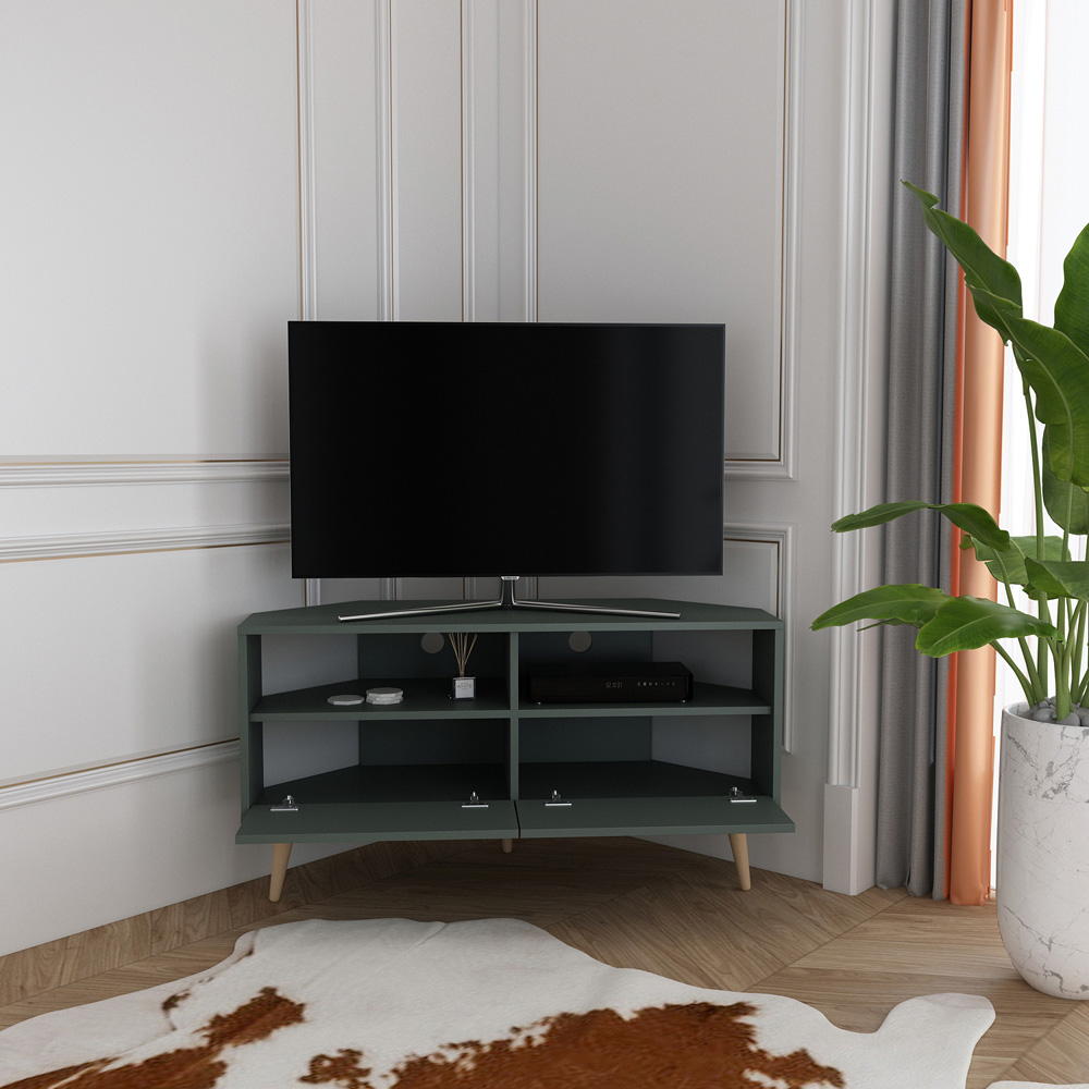 Decorotika Aura 2 Drawer 2 Shelf Silva TV Unit Image 3