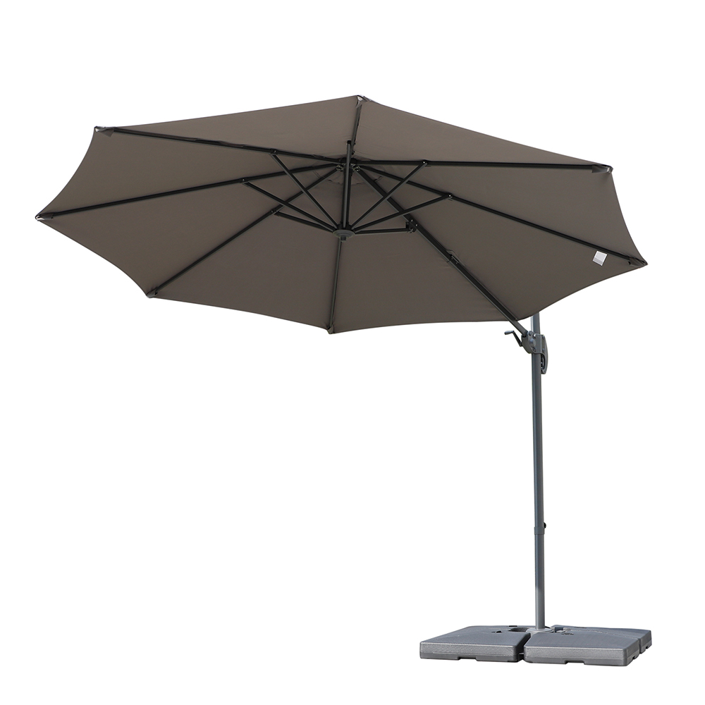 Outsunny 4 Piece Sand Water Portable Parasol Base Image 3