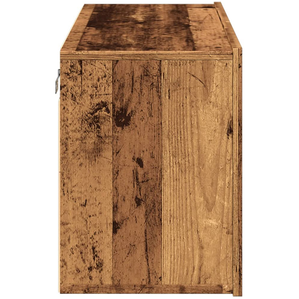 vidaXL 2 Door Old Wood Wall Mounted TV Cabinet Image 7