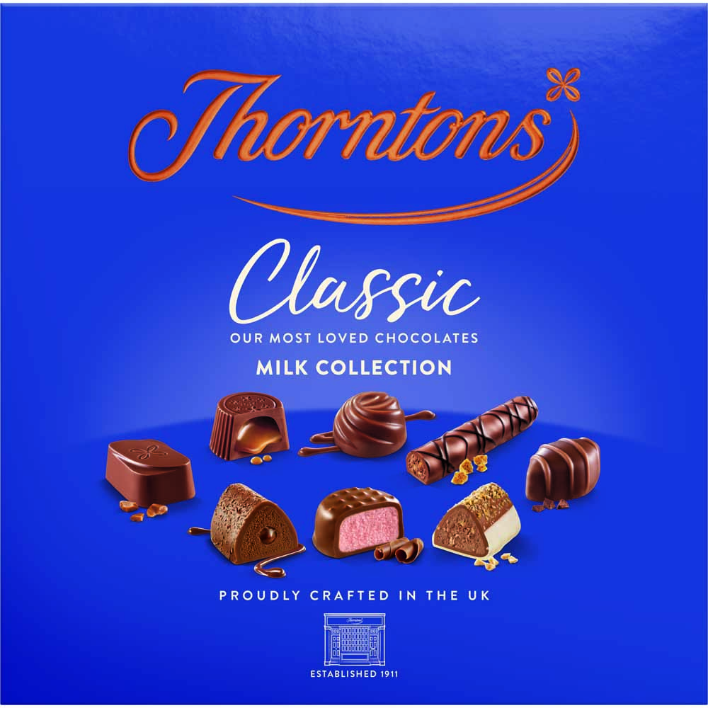Thorntons Classic Milk Selection Box 260g Image