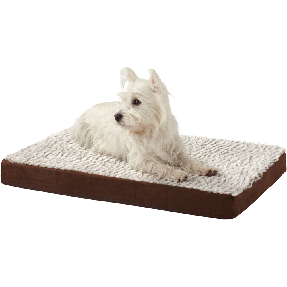 Bunty Small Brown Ultra Soft Pet Basket Bed Image 5