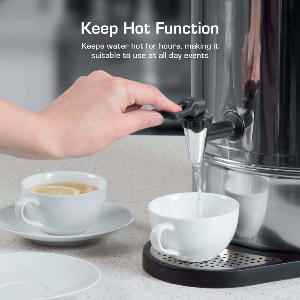 Swan SWU16L Stainless Steel 16L Tea Urn 2200W Image 4