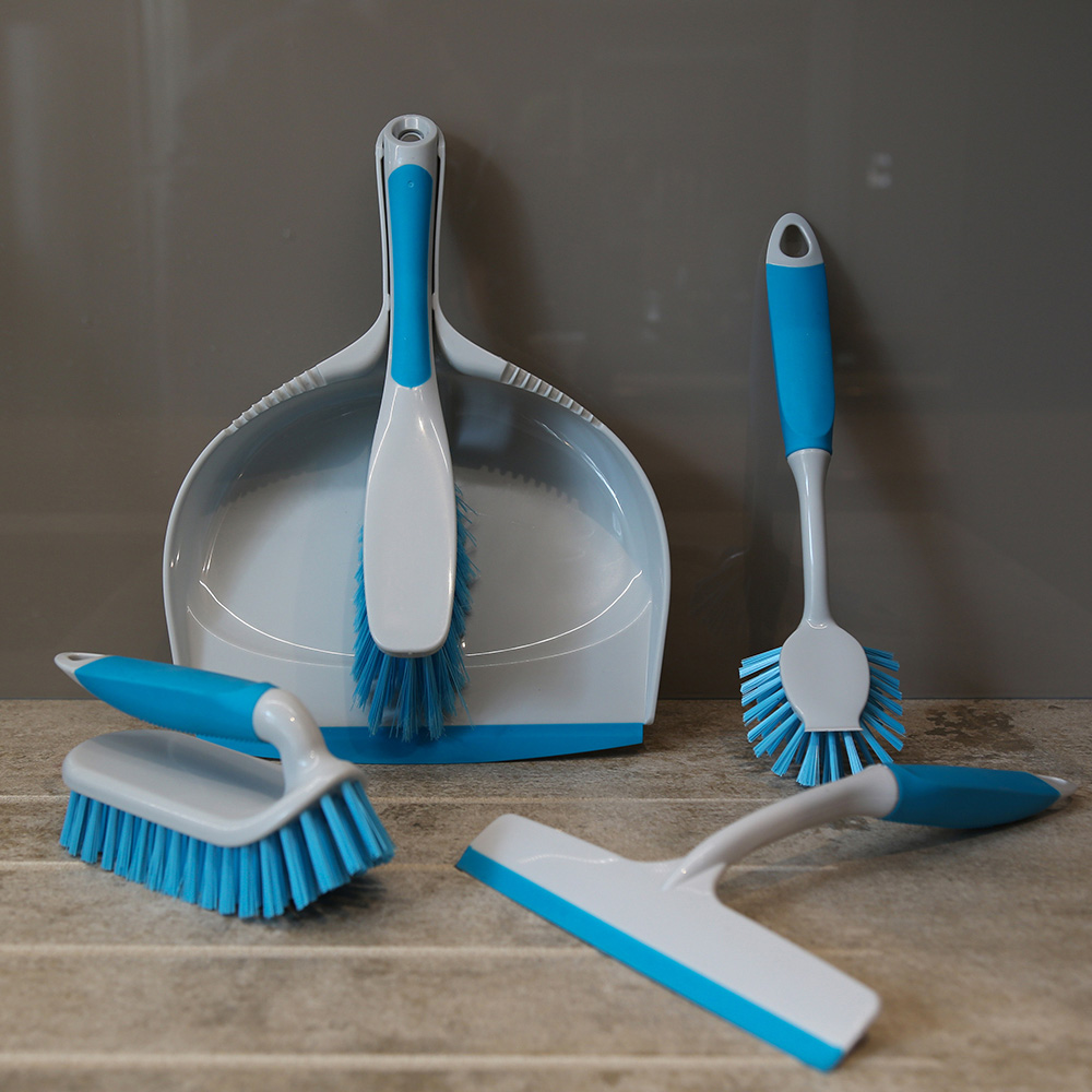 Charles Bentley Brights Blue Cleaning Set 5 Piece Image 6