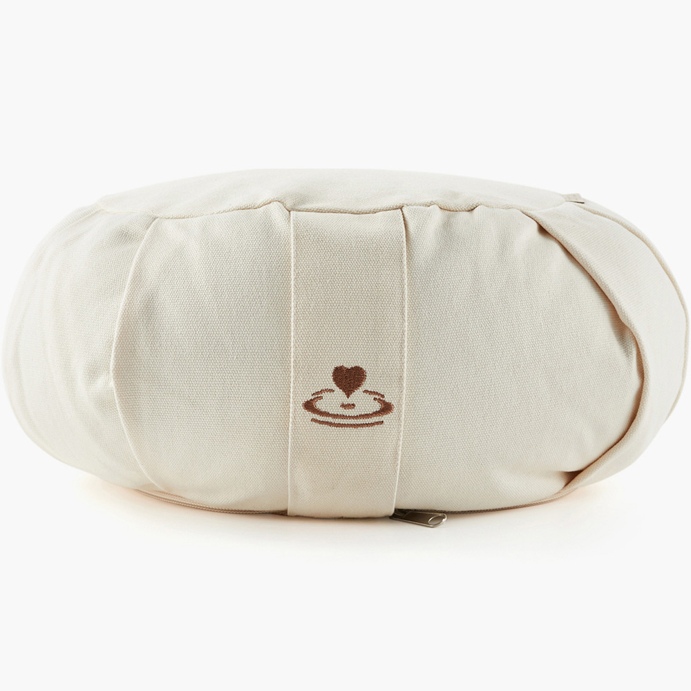 Myga Cream Zafu Yoga Meditation Cushion 34 x 34cm Image 3