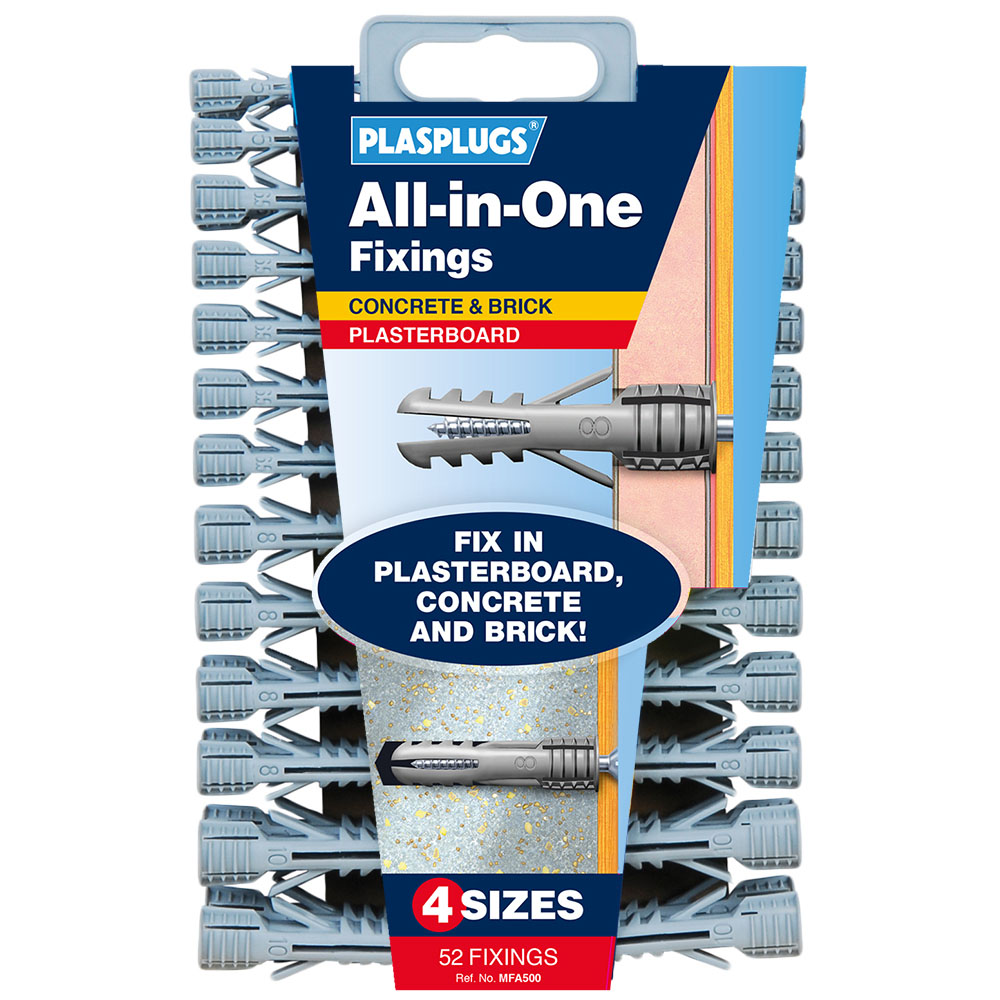 Plasplugs Large Multipurpose Fixings Wilko