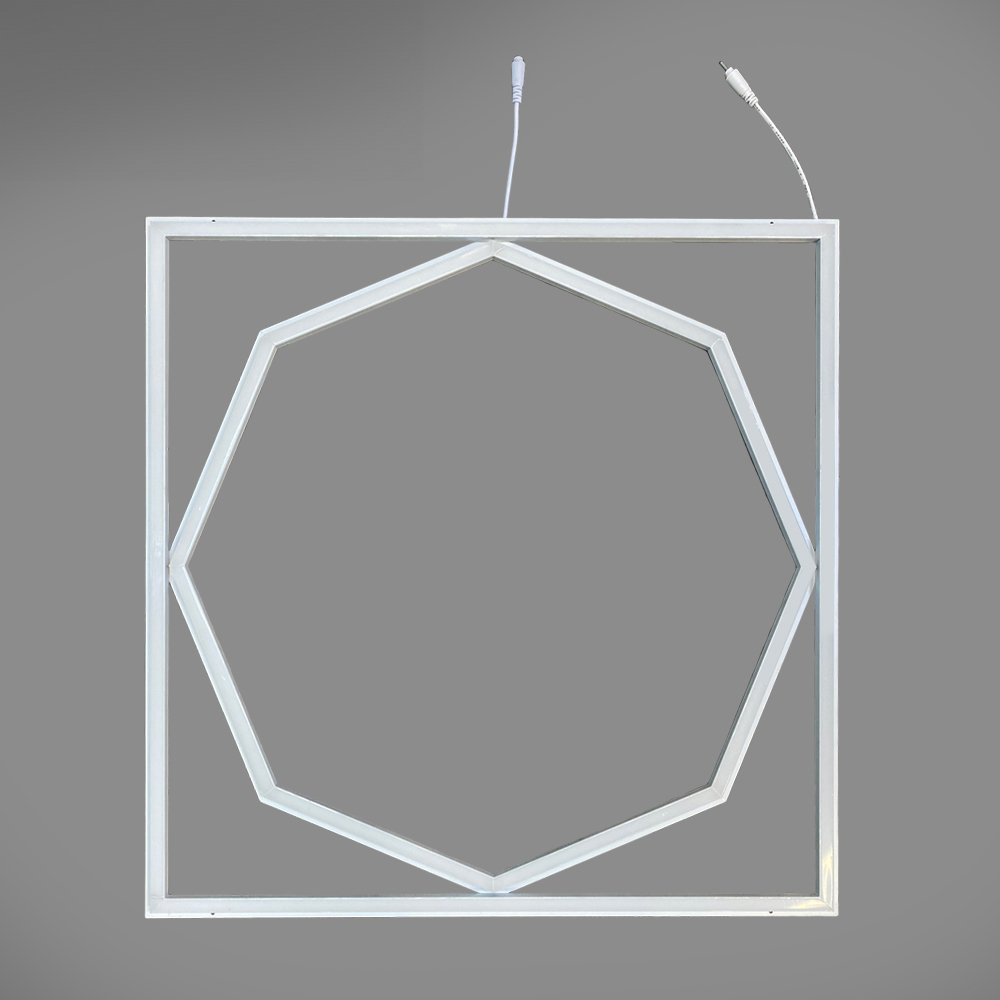 ENER-J 40W 6500K Cool White LED Frame Panel Light 60 x 60cm 2 Pack Image 4