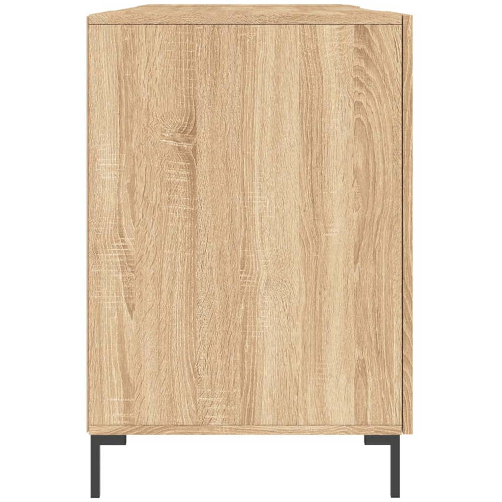 vidaXL 2 Door Computer Desk Sonoma Oak Image 7
