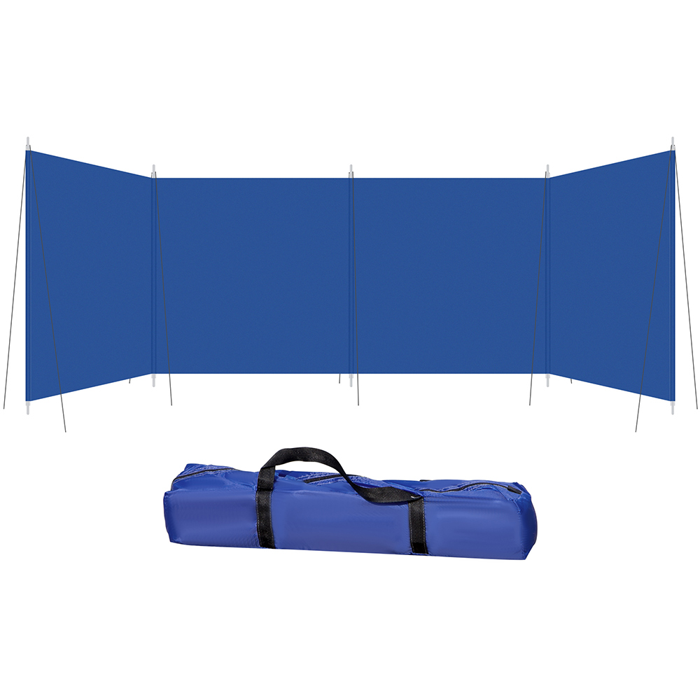 Outsunny 6.2 x 1.5m Camping Tent Wind Wall Image 1