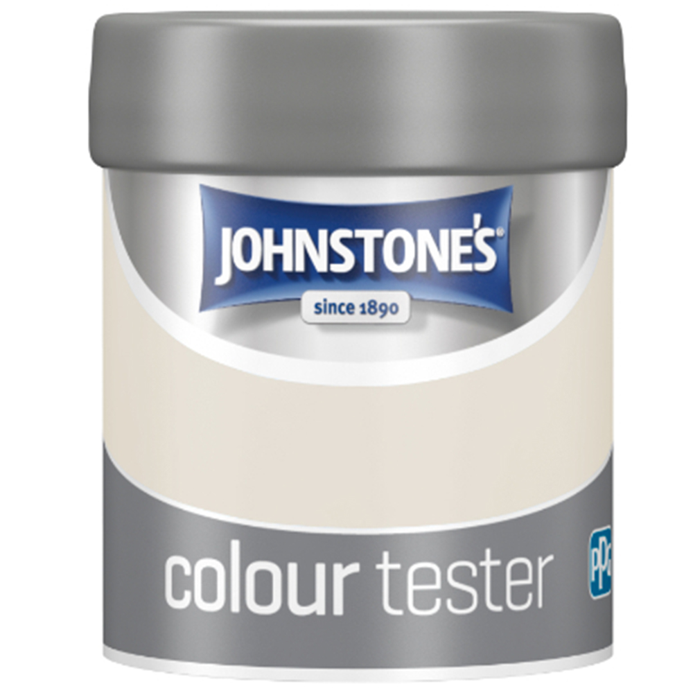 Johnstone's Ivory Spray Matt Emulsion Tester Pot 75ml Image 2