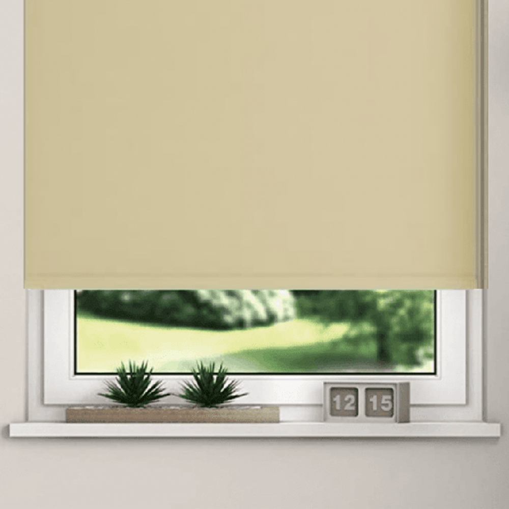 New Edge Blinds Blackout Roller Blinds Taupe 180cm Image 3