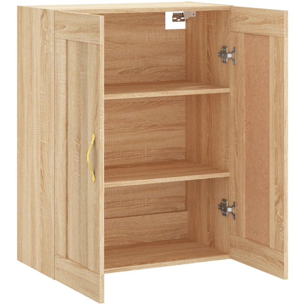 vidaXL 2 Door Sonoma Oak Wall Mounted Cabinet Image 4
