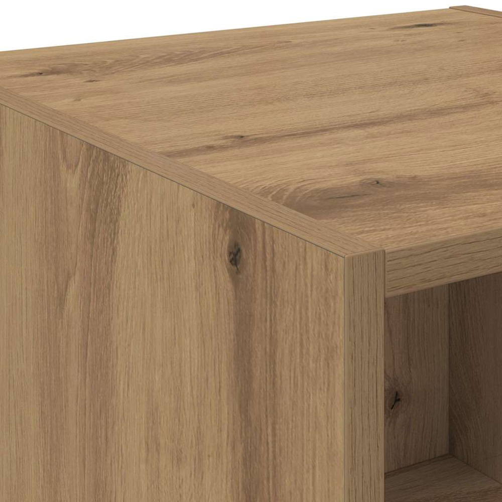 vidaXL 2 Door 3 Shelf Artisan Oak Sideboard Image 9