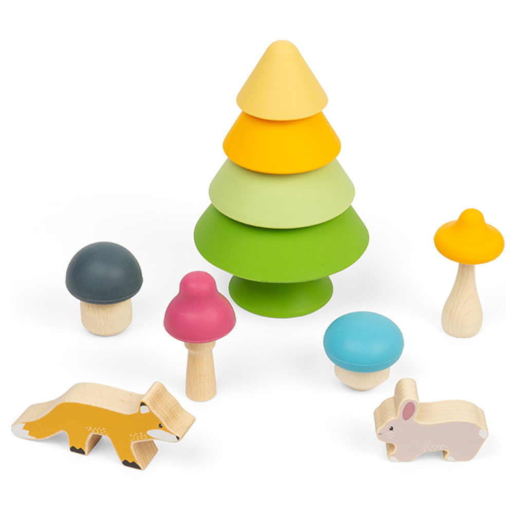 Bigjigs Toys Forest Friends Playset Multicolour Image 5