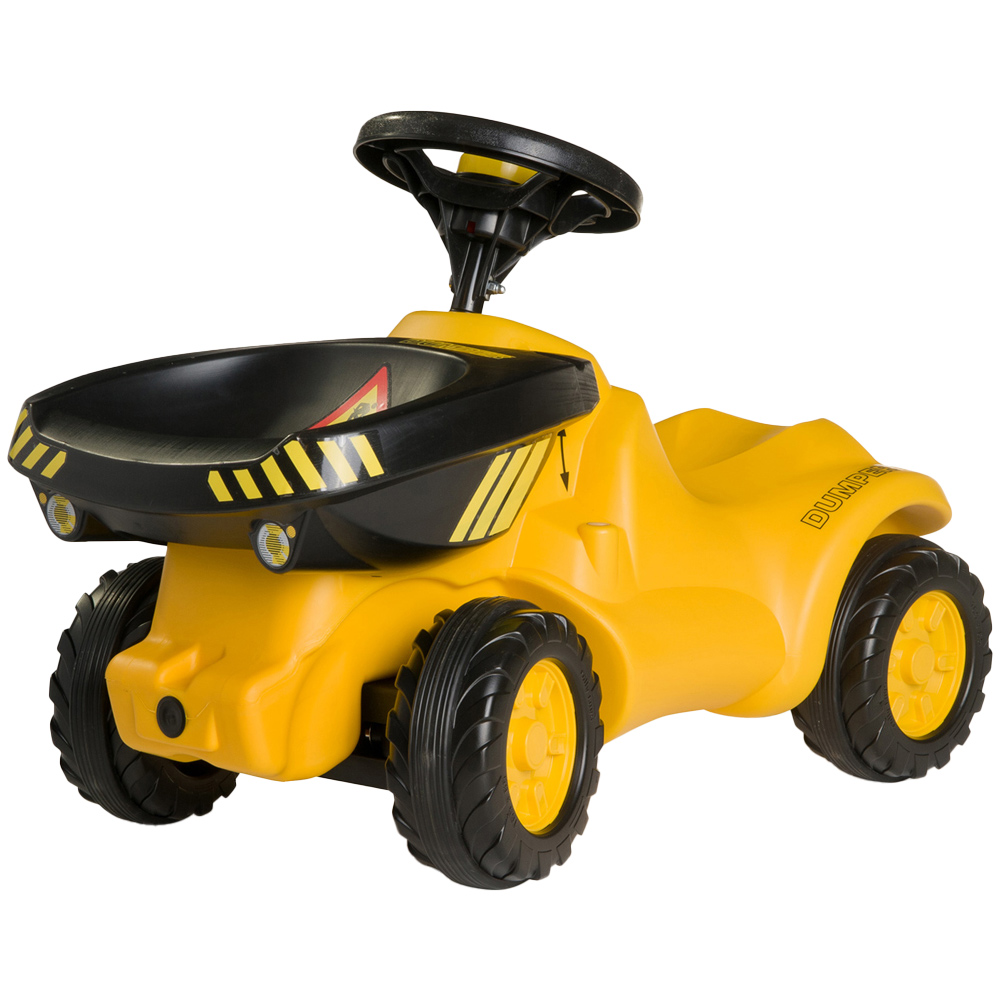 Robbie Toys Yellow Dumper Mini Tractor with Tipping Dumper Image 1