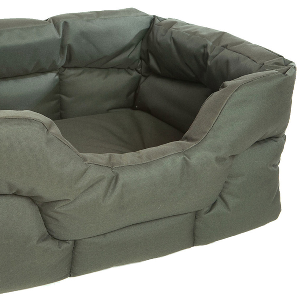 P&L Large Green Heavy Duty Dog Bed Image 3