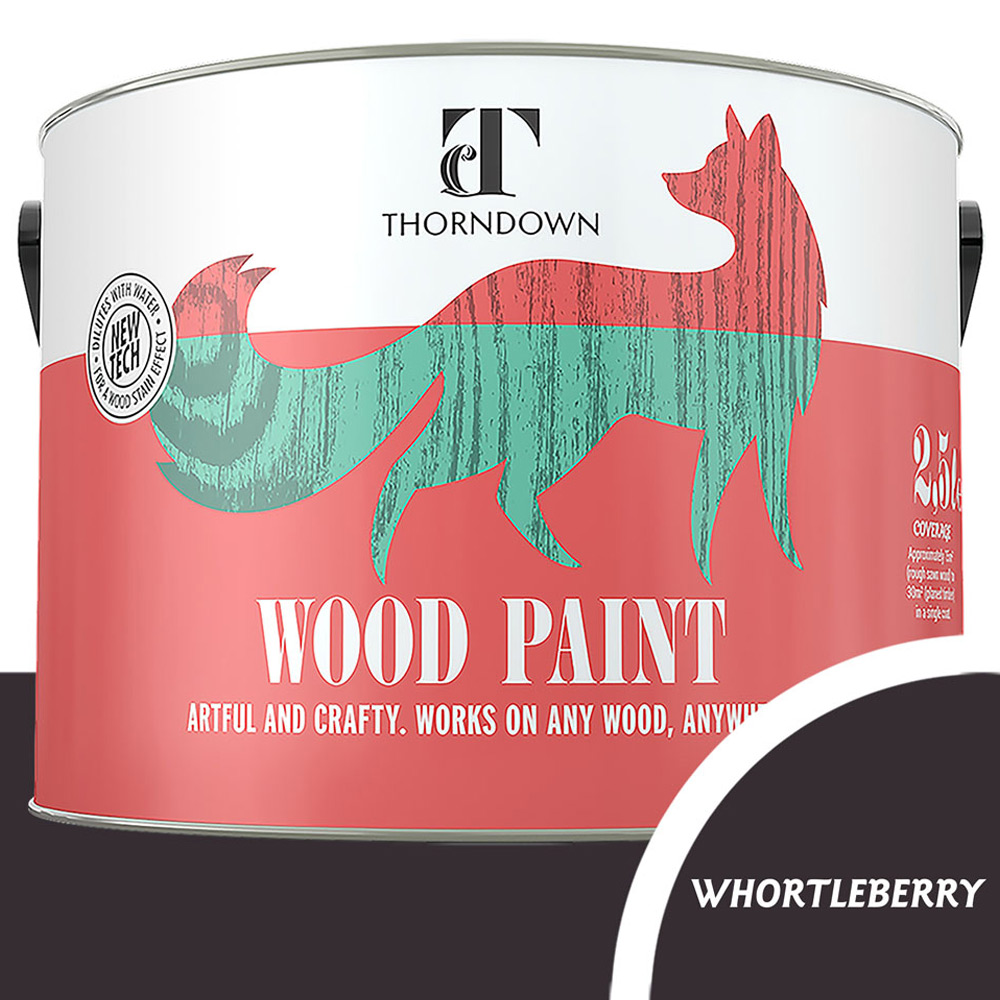 Thorndown Whortleberry Satin Wood Paint 2.5L Image 3