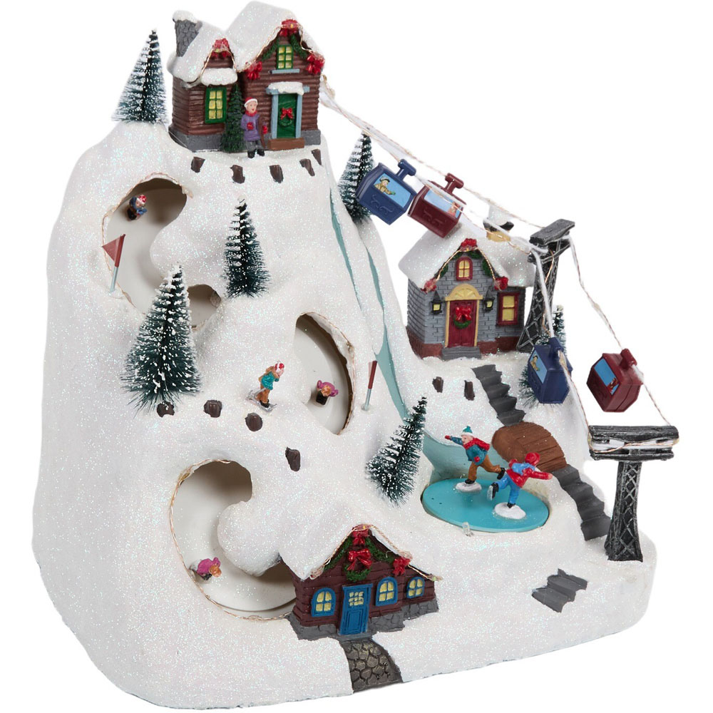Christmas Winter Ski Scene Model Image 6