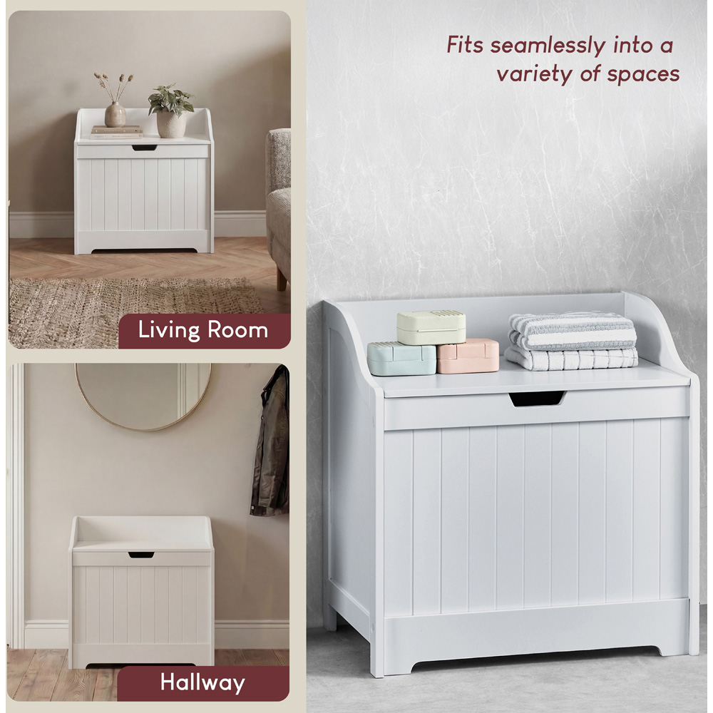 BATH VIDA Priano Laundry Chest Image 6