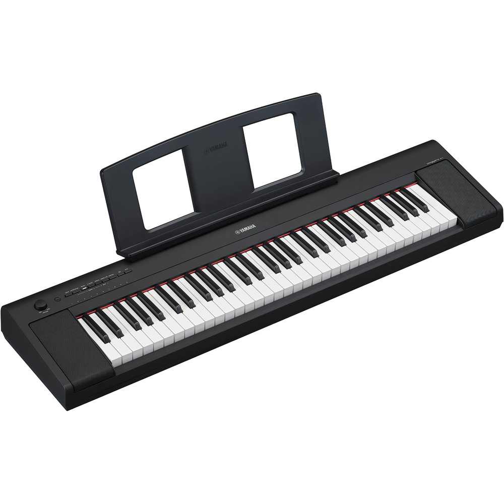 Yamaha Piaggero Black NP15 Electronic Keyboard Image 2