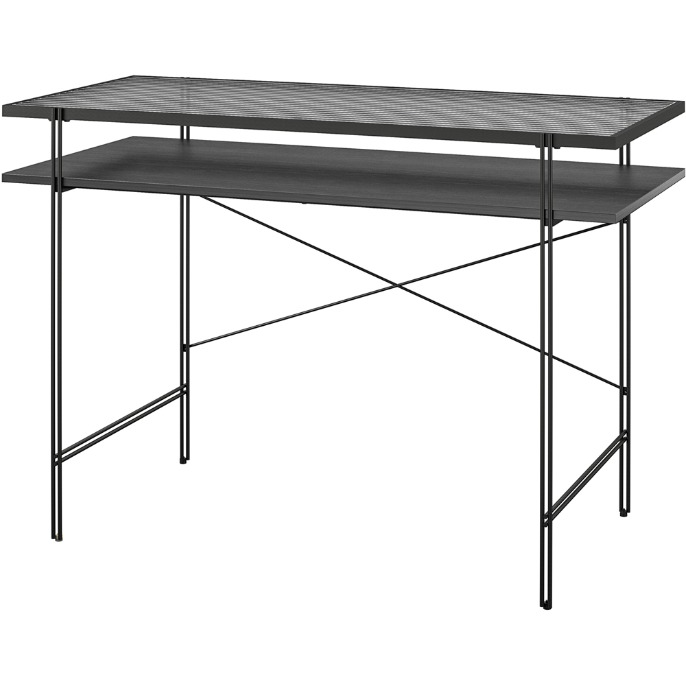 Dorel Wainwright Black Oak Desk Image 4