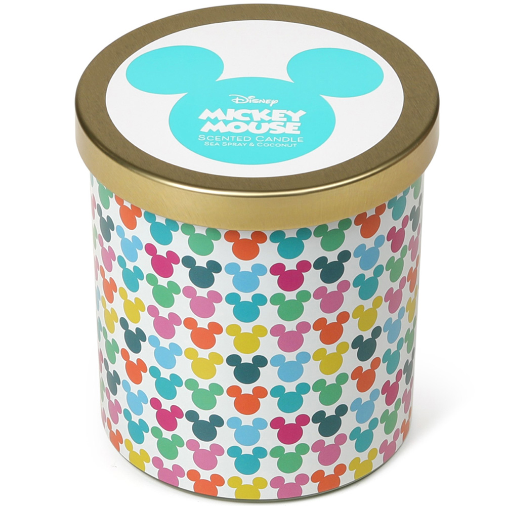 Disney Mickey Mouse Sea Spray and Coconut Scented Candle 213g Image 2