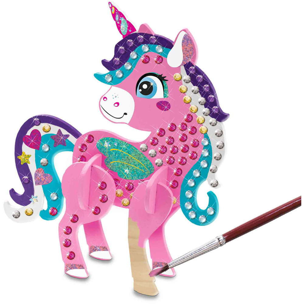 SES Creative 3D Unicorn Diamond Painting Kit Image 4