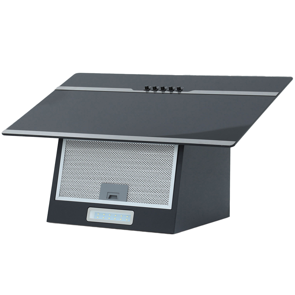Montpellier MHD650BK Black Glass 60cm Cooker Hood Wilko