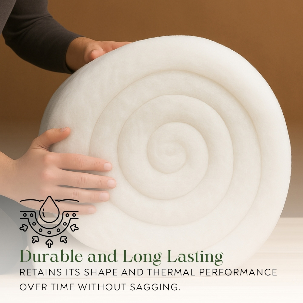 Green Loft Thermal Polyester Insulation Roll 4m x 570mm x 50mm Image 5