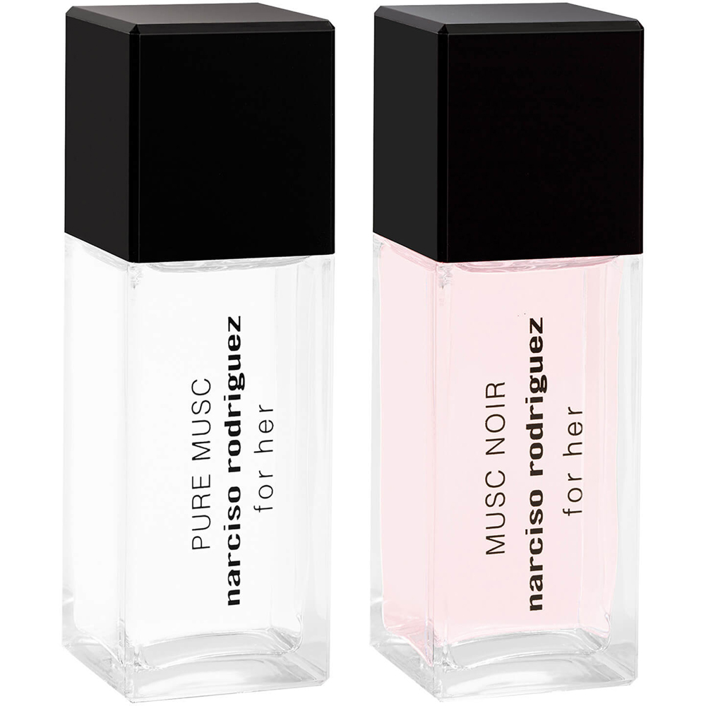 Narciso Rodriguez For Her Pure Musc and Musc Noir Eau De Parfum 20ml Set Image 1