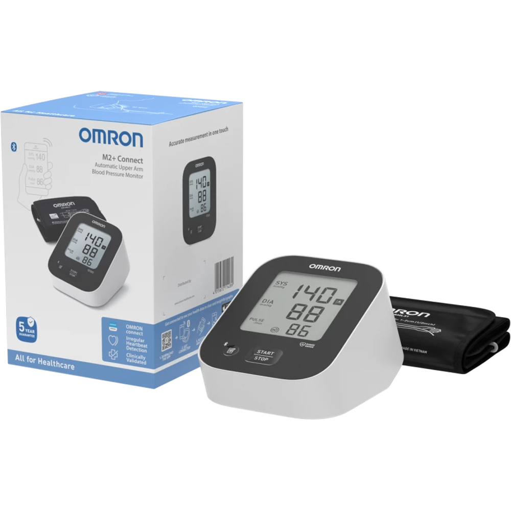 Omron M2+ Connect Upper Arm Blood Pressure Monitor Image 2