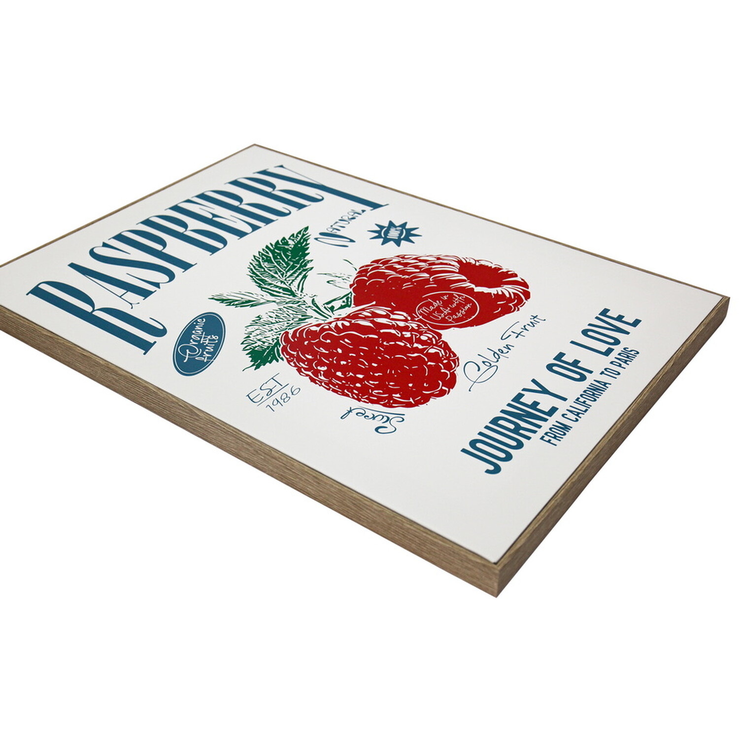 Framed Vintage Fruit Print Image 4