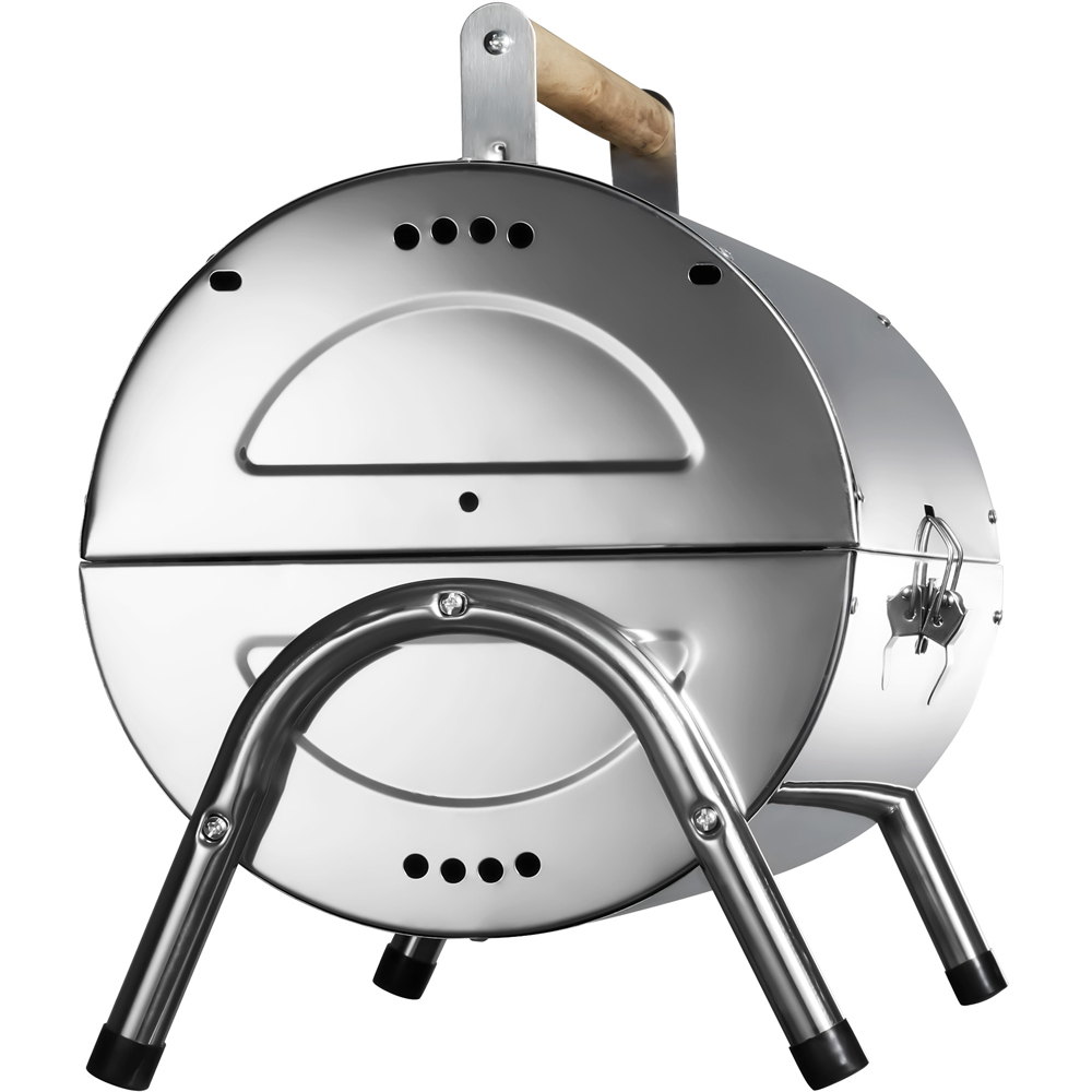 tectake Silver Portable BBQ Image 4