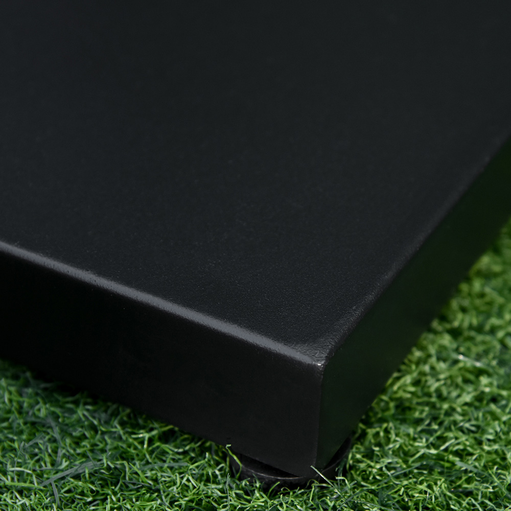 Outsunny Black Parasol Base Image 4