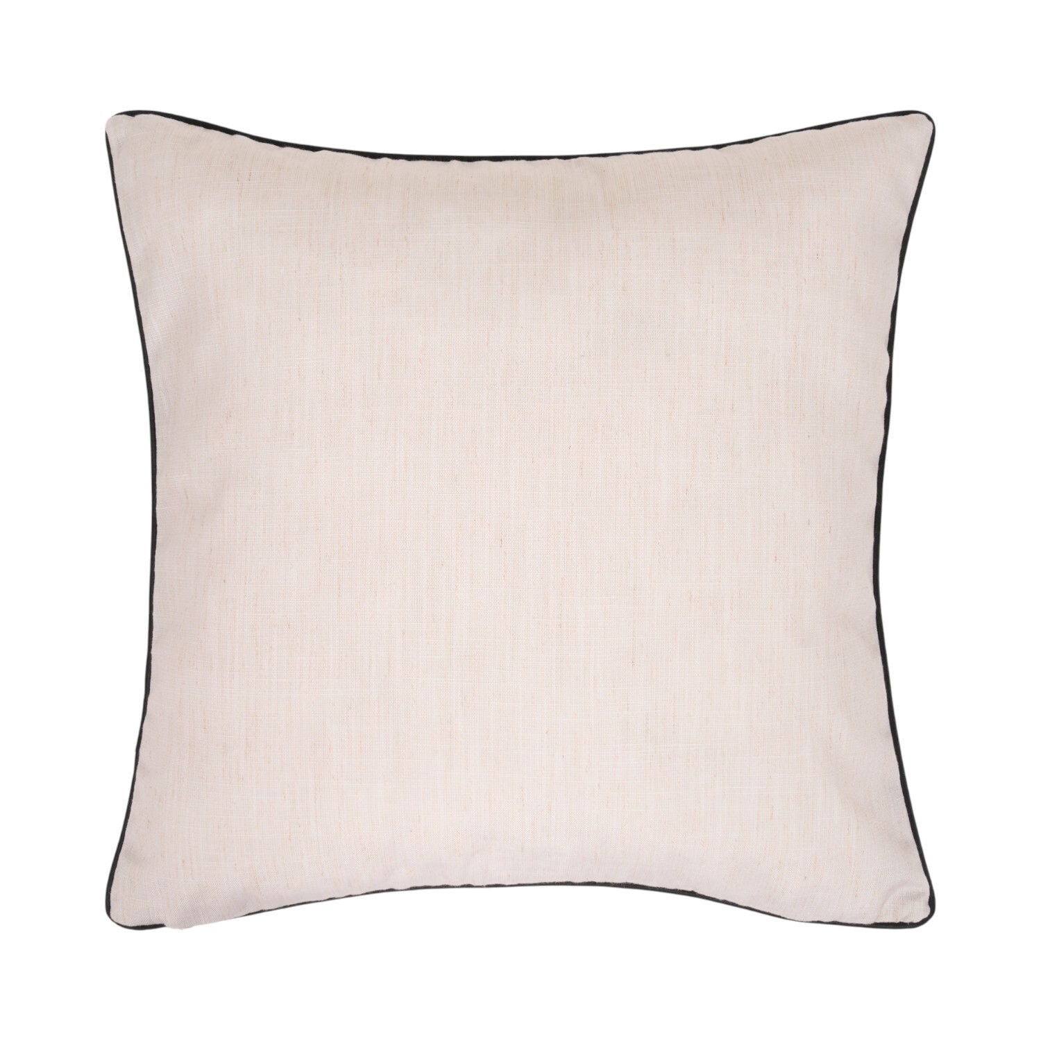 Zahria Ikat Cushion Black Image 4