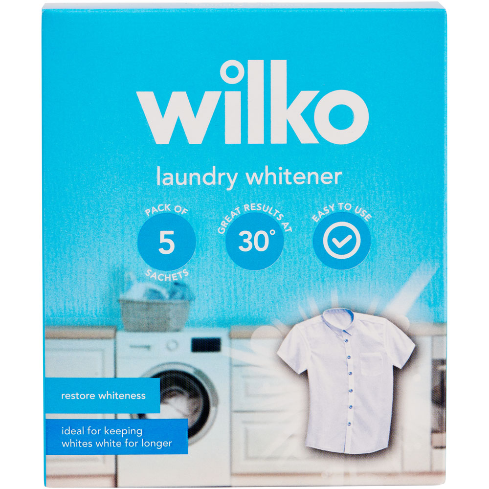 Wilko Laundry Whitener Sachets 5 x 40g Image 2