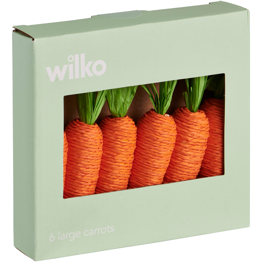 Wilko Large Carrots 6pcs Image 3