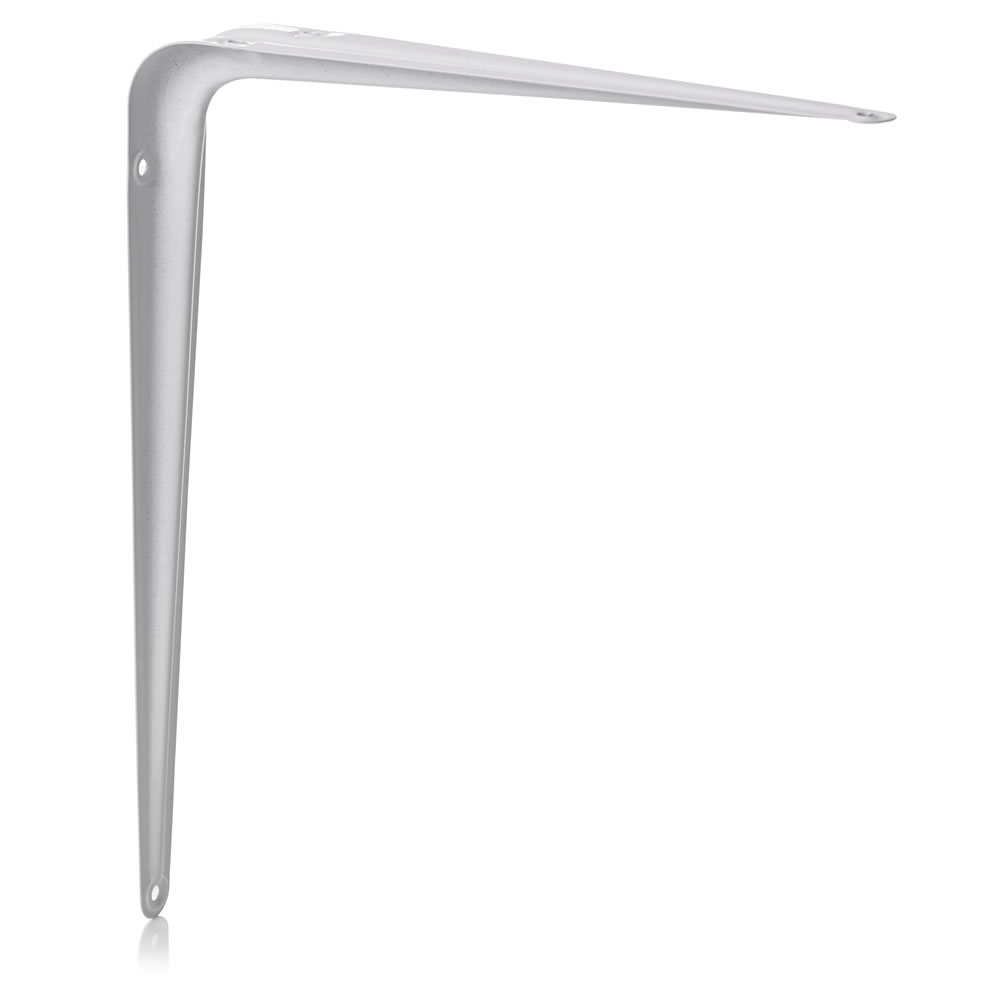 Wilko 250 x 300mm White London Bracket Image