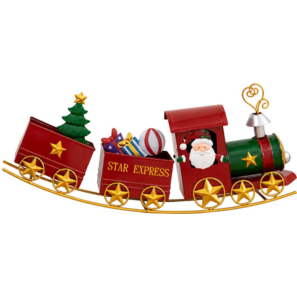Samuel Alexander All Aboard Santa's Star Express Hand-Painted Christmas Train 43cm Image 1