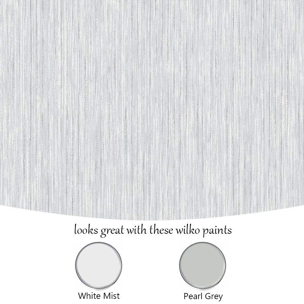 Muriva Bryce Grey Textured Wallpaper Image 5