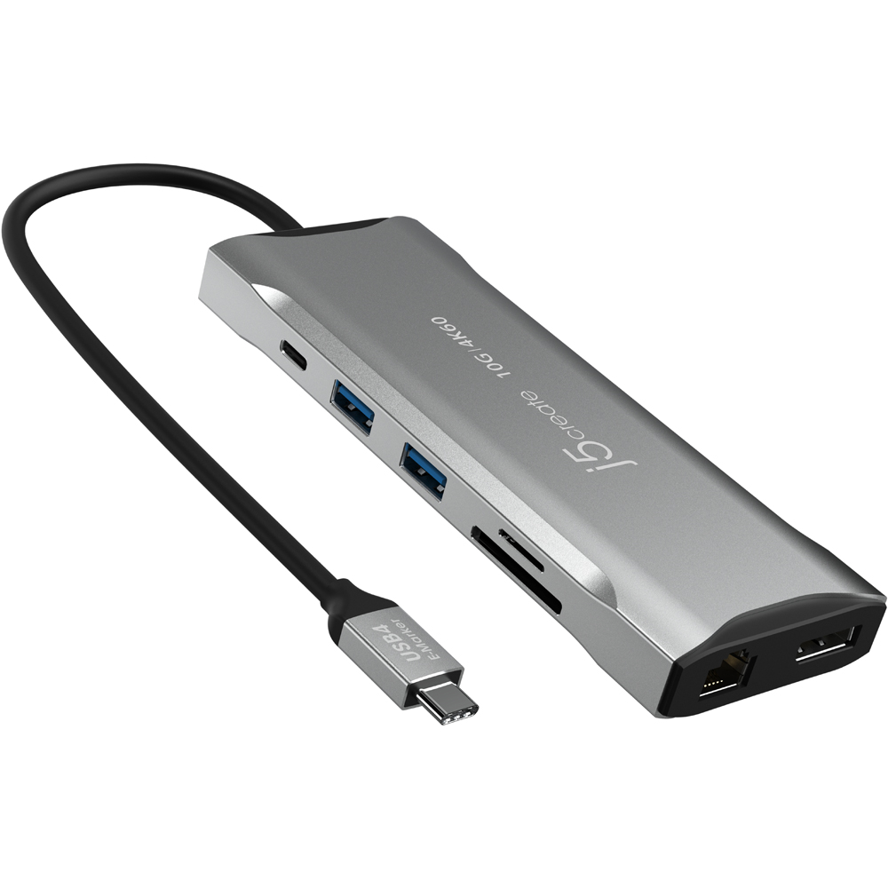J5 Create 4K60 Elite USB-C Triple Monitor Mini Dock Image 3