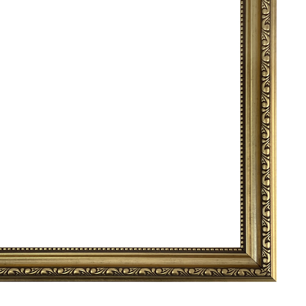 Frames by Post Shabby Chic Antique Gold Photo Frame 12 x 10 Inch Image 3