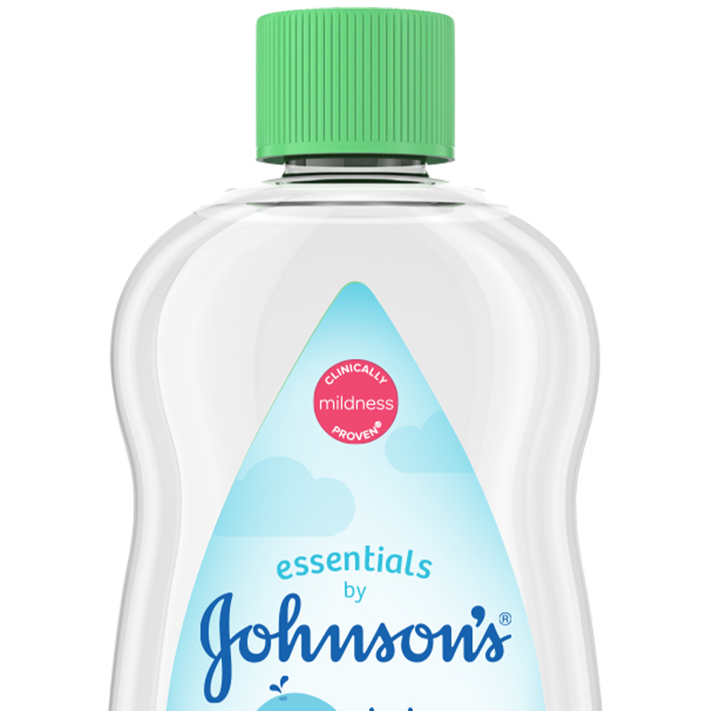 Johnsons and Johnsons Baby Essentials Oil 500ml Image 2