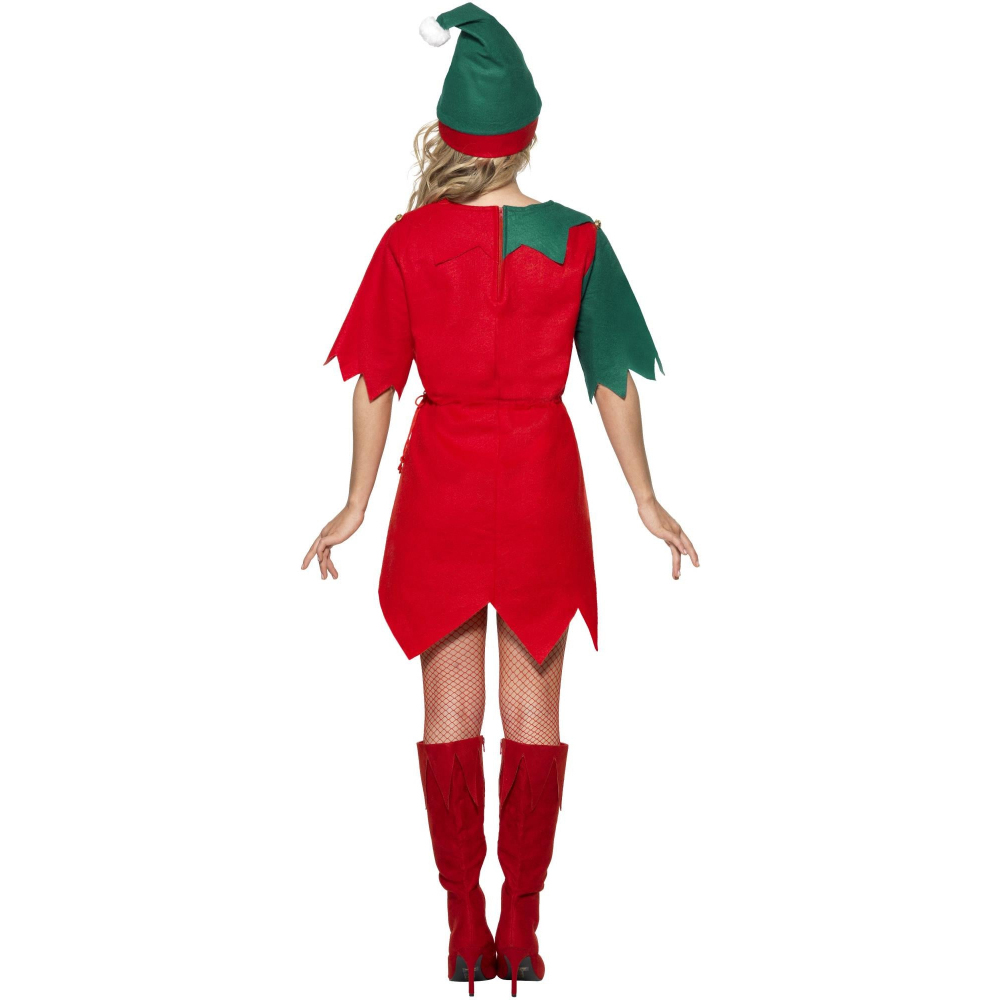 Rubies Ladies Elf Christmas Costume Medium Image 2