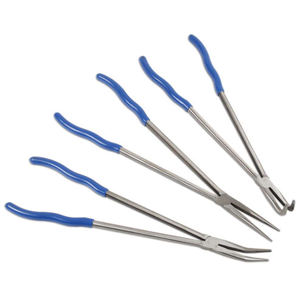 Laser 3 Piece Long Reach Plier Set with Moulded Tray Image 4