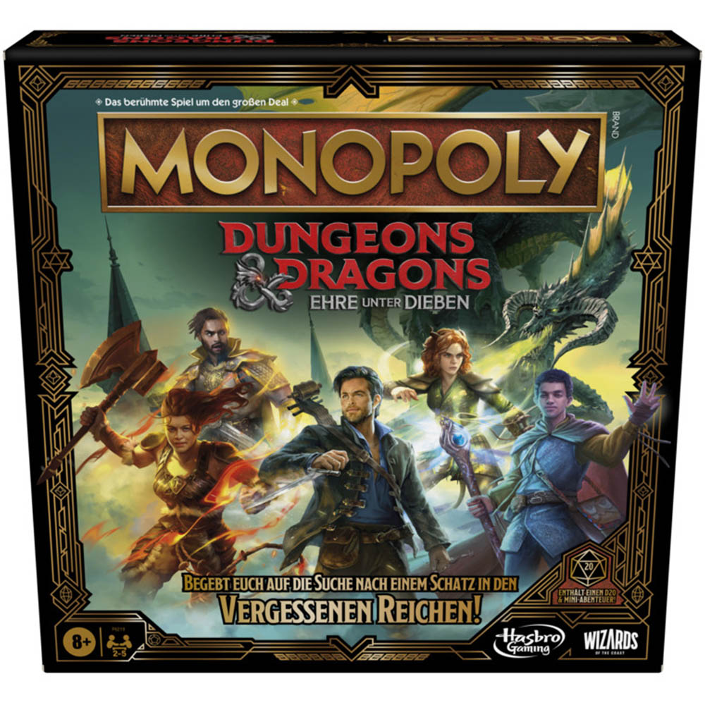 Monopoly Dungeons and Dragons Honor Among Thieves Edition Board Game Image 5