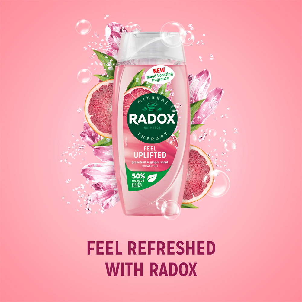 Radox Feel Uplifted Mineral Therapy Shower Gel 225ml Image 4